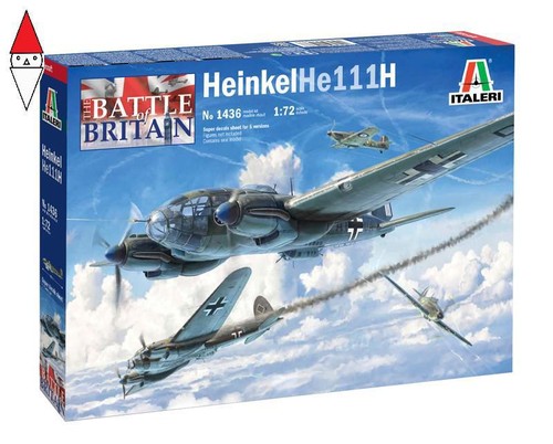 Italeri heinkel he111h - italeri,