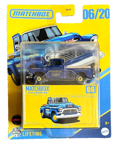 Matchbox gmc stepside 6 - matchbox,