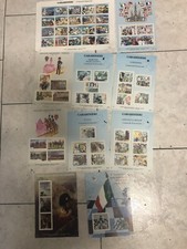 CARABINIERI 10 SERIE FRANCOBOLLI RICORRENZE E ANNIVERSARI VARI ANNI NUOVI