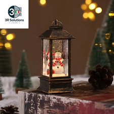 Square retro lamp - square,