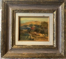 MANLIO BACOSI OLIO SU COMPENSATO