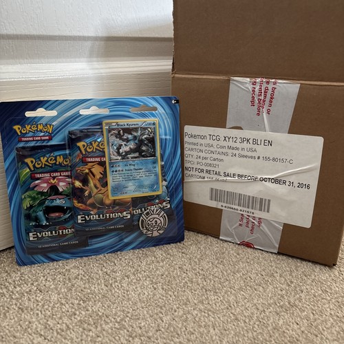 Pokemon evolutions pack - pokemon, 3-pack