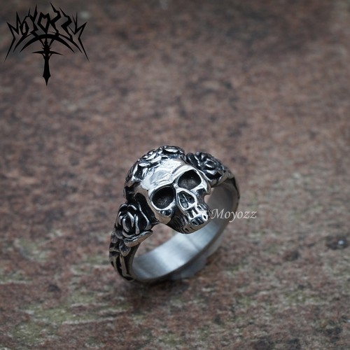 Anello vichingo gotico testa