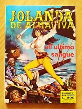 JOLANDA DE ALMAVIVA n. 6 - 1970 - All'ultimo sangue - ERREGI - EDIPERIODICI
