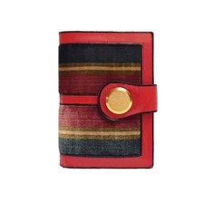 Portafoglio donna in velluto e