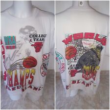 Chicago Bulls Maglia Champions 1992  Vintage T-shirt L/XL Michael Jordan Basket