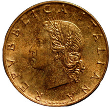 Italy 20 Lire 1976 KM# 97