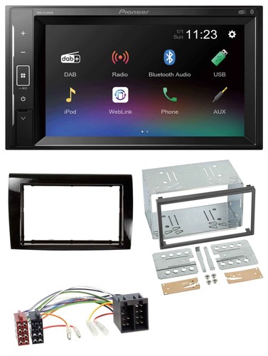 Pioneer dab mp3 2din - 2din, bluetooth