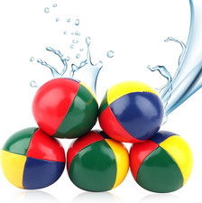 Set Di 5 Palline Da Giocoleria, Palline in Ecopelle Impermeabile Giocoliere Da 5