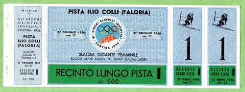 Biglietto olimpiadi invernali - olimpiadi,