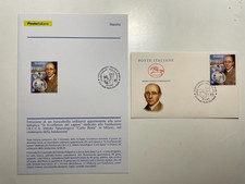 2018 Bollettino Illustrativo + Busta FDC Istituto Neurologico Carlo Besta