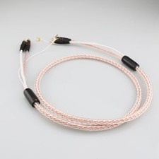 8TC 7N OCC Rame Puro HIFI Phono Interconnessione Cavo RCA e Cavo di Terra Doppio RCA