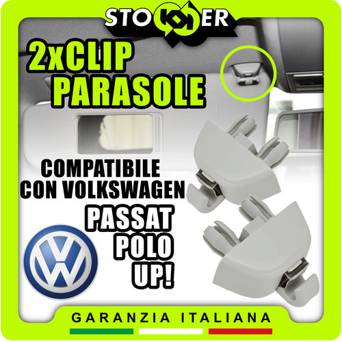 Clip agganci alette - 2x,