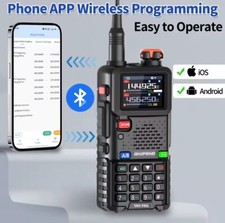 BAOFENG 5RH PRO RICETRASMITTENTE  WALKIE TALKIE RADIO GPS DUAL BAND 2025 NEW
