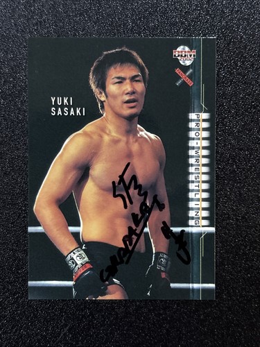 2002 bbm pro wrestling yuki - bbm,