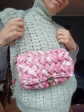 Pochette donna cerimonia clutch borsa piccola elegante borsetta a mano crochet