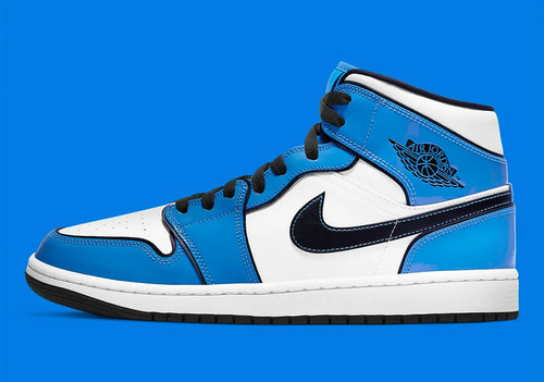 Nike air jordan mid - air, signal