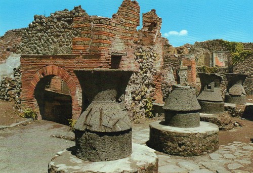 Pompei forno macine - pompei, di
