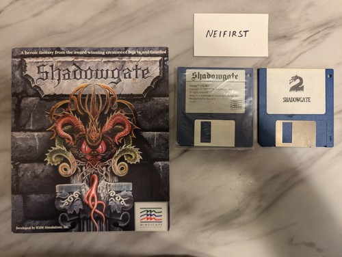 Mindscape shadowgate folio 2 - +,
