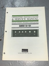 Sansui 101 amplificatore - au-101,