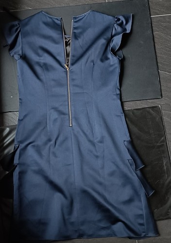 Vestito blu camomilla corto - vestito,