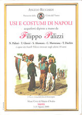 Usi e costumi di Napoli acqueforti dipinti a mano di Filippo Palizzi