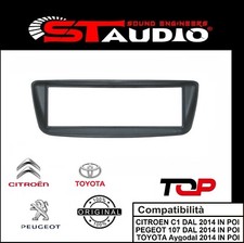 MASCHERINA AUTORADIO 1 DIN