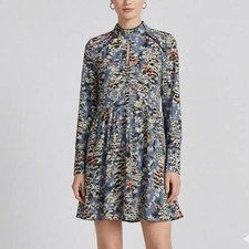 Zara Floral Pattern Dress Size