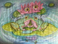 Quadro tecnica mista su carta
