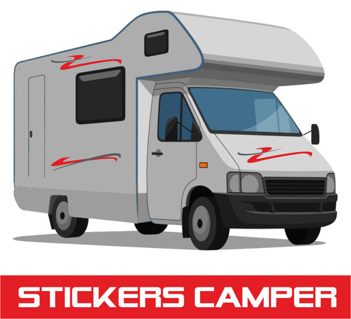 Kit adesivi camper p08 - camper,