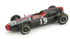 MODELLINO AUTO F1 STATICO BRUMM COOPER T53 SALVADORI 1961 #19 GERMANY GP 1/43