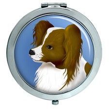 Papillon Cane Specchio