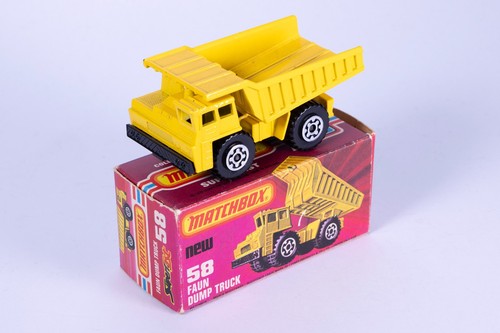 Matchbox 58c faun dumper - faun,