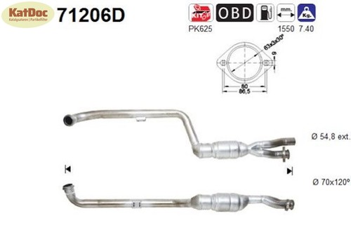 Catalizzatore per mercedes - ✅,