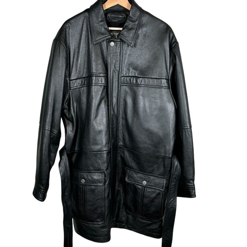 Wilsons cappotto pelle giacca - cappotto,