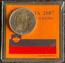 Slovenia  2 euro 2007 -  Trattati di Roma  (027)