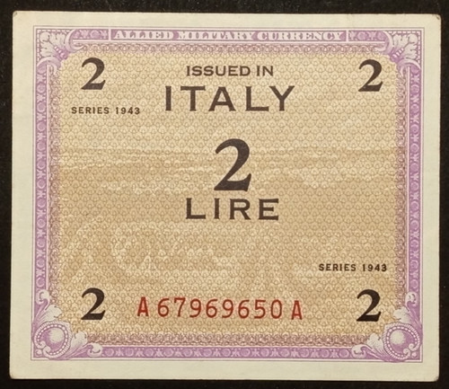 Lire 1943 fds a - 2,