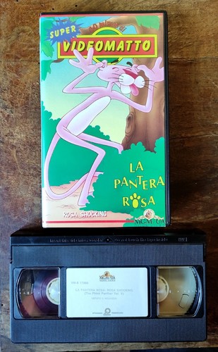 Vhs pantera rosa shocking - rosa,