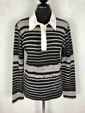ARMANI JEANS Camicia Polo Rugby Donna Cotone Tai Dai Woman Shirt Pole Sz.M - 44