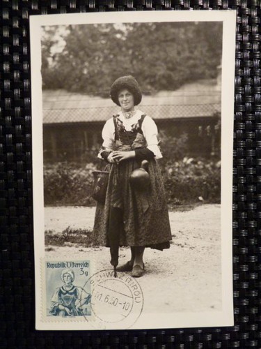 Austria 1950 costumi - mk,