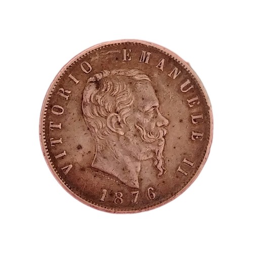 Lire 1876 vittorio emanuele - lire,