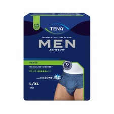 4x TENA Men Active Fit Pants