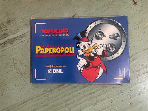 Topolino presenta banconote - topolino,