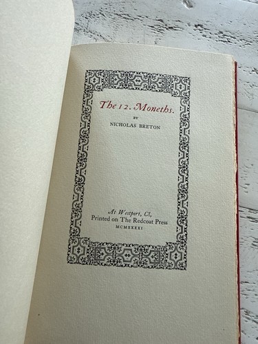 The moneths nicholas - the,
