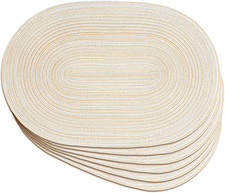 Set Di 6 Tovagliette Ovali