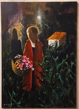 Eliano Fantuzzi,  Olio Su