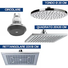 SOFFIONE DOCCIA QUADRATO
