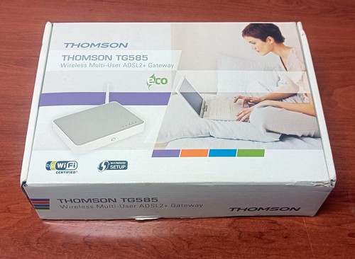 Thomson tg585 modem router - thomson,