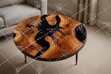 24 " Tondo Nero Resina