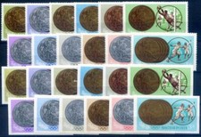 Sport. Olimpiadi di Tokyo 1965. Medaglie.